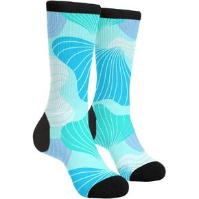 Muxxirt Novelty Sock Crazy Crew Casual Dress Socks for Women's Men's
