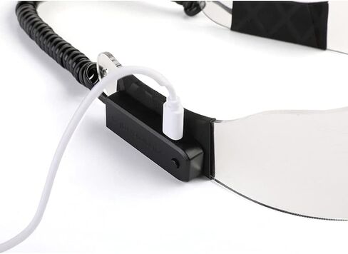 مستقبلية LED قناع نظارات USB قابلة للشحن 7 ألوان 4 طرق تضيء نظارات وامض قطعة واحدة درع للحزب in Kuwait