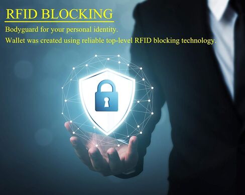 محافظ NUMBER.WU للرجال من ألياف الكربون والجلد الطبيعي للرجال بمحفظة ثنائية الطي معرف RFID بلوك محفظة ثلاثية الطي للرجال (أحمر - ألياف الكربون) in Saudi Arabia