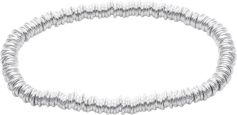 سوار مطاطي قابل للتعديل من الفضة الإسترلينية 925 للنساء من سيلفرلي in Kuwait
