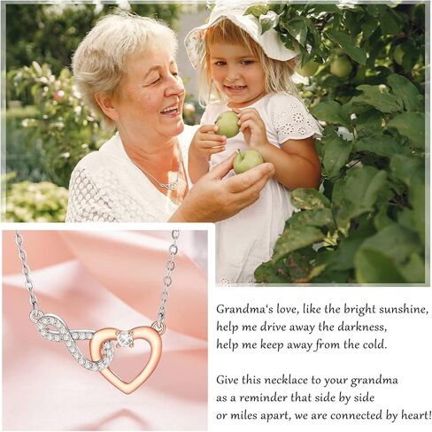 قلادة متدلية على شكل قلب من Lanqueen للبنات فضية مكعب زركونيا الحب بوصلة أنيقة مجوهرات للنساء مراهقات الأصدقاء in Kuwait