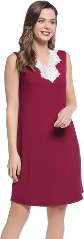 ملابس نوم نسائية صيفية من Amorbella مصنوعة من الخيزران، قصيرة الأكمام وناعمة in Kuwait