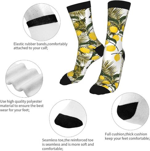 جوارب Muxxirt Novelty Sock Crazy Crew كاجوال للرجال والنساء in Kuwait