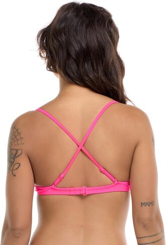Body Glove Women's Standard Smoothies Greta Solid Molded Cup Underwire Push Up Bikini Top Swimsuit in Saudi Arabia