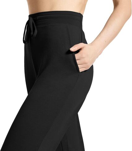 HUE Women's Super Soft Hi-Rise French Terry Jogger Pants with Pockets in Saudi Arabia