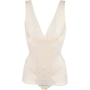 بودي سوت من الدانتيل برقبة على شكل حرف V للنساء من فوزية in Kuwait