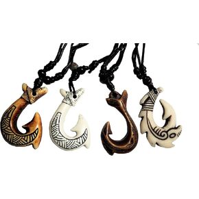 Askana Fashion Cute Medallion Symbol Mascot Amulet Pendant Necklace Sets with Adjustable Cotton Cord