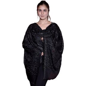 Netham Women’s Scarf/Shawl with beautiful floral pattern and crystals in Saudi Arabia
