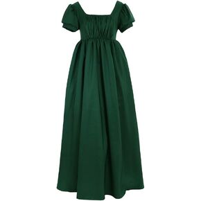 1791's lady Vintage Ball Dress Medieval Renaissance Tea Gown Jane Austen Dresses
