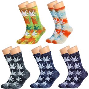 COYLINK Tie Dye Novelty Socks, As Shown, One size in Kuwait