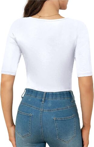 بدلة نسائية مثيرة بأكمام قصيرة من BBcoch، ملابس داخلية صيفية أساسية غير متماثلة وخط عنق غير متماثل in Kuwait