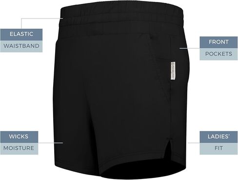 Holloway Women's Ladies Ventura Soft Knit Shorts in Kuwait