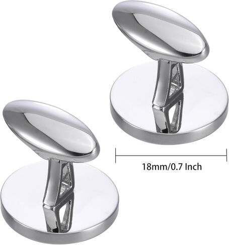 Jonwo Sky Constellation Pattern Round Men's Cufflinks In Gift Case Sparkling Blue Goldstone Cufflinks for Men Jewelry for Wedding Party Business Birthday Anniversary Dress in Saudi Arabia