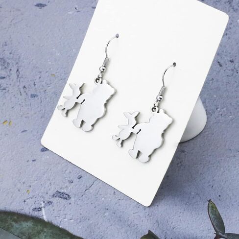 KJWLOP ويني ذا بوه خنزير صغير قلادة قلادة مجوهرات الصداقة هدية لأصدقاء BFF هدايا عيد ميلاد لصديقتها in Kuwait