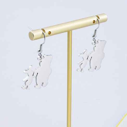 KJWLOP ويني ذا بوه خنزير صغير قلادة قلادة مجوهرات الصداقة هدية لأصدقاء BFF هدايا عيد ميلاد لصديقتها in Kuwait