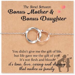 أساور HGDEER ​​لعيد الأم مزدوجة من أجل الأم والابنة والأم والابنة الإضافية والجدة والحفيدة وابنة العمة in Kuwait