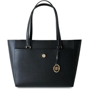 Michael Kors Maisie Large Pebbled Leather 3-in-1 Tote Bag Black MK Signature in Saudi Arabia