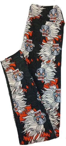 Lularoe Mystery Print One Size (0-10) Leggings (Disney Villains) (Disney Villains) in Kuwait