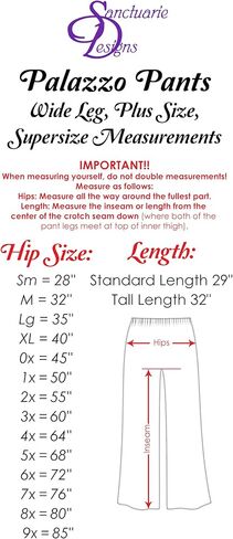 بنطال Palazzo كبير الحجم مصنوع من البوليستر/القطن باللون الأسود بأرجل واسعة ومقاس كبير in Kuwait