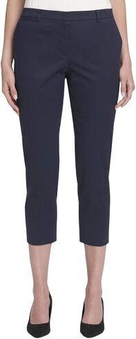 Tommy Hilfiger Womens Radcliffe High Rise Slim Leg Dress Pants in Saudi Arabia