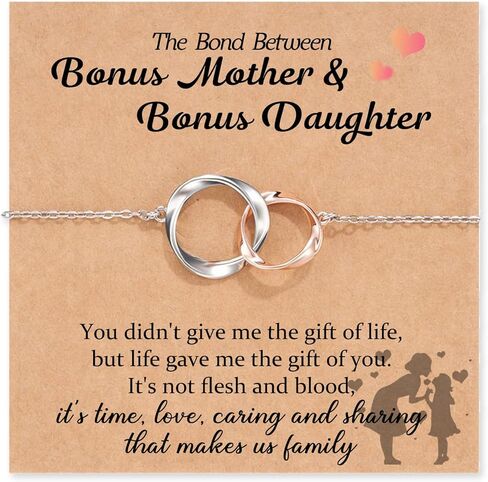 أساور HGDEER ​​لعيد الأم مزدوجة من أجل الأم والابنة والأم والابنة الإضافية والجدة والحفيدة وابنة العمة in Kuwait