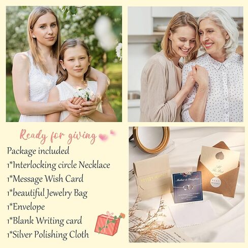 أساور HGDEER ​​لعيد الأم مزدوجة من أجل الأم والابنة والأم والابنة الإضافية والجدة والحفيدة وابنة العمة in Kuwait