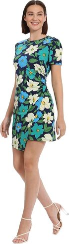 Donna Morgan Women's Easy Faux Wrap Dress Event Party Date Desk to Dinner Guest of in Kuwait