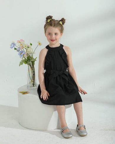 Saeaby ملابس الفتيات الصغيرات ملابس الصيف للفتيات الصغيرات مجموعة ملابس السراويل المضيئة اللطيفة ملابس الفتيات الصغيرات للأطفال 2-8 in Kuwait