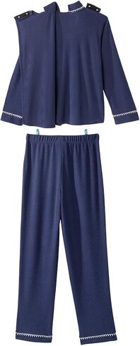 Women’s Open Back Top & Pull-On Pant Waffle Knit Pajama Set in Saudi Arabia