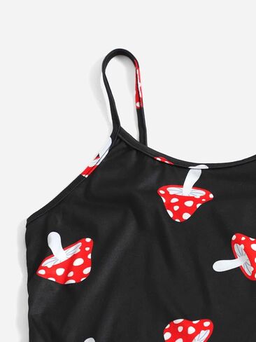 WDIRARA Women's 2 Piece Sleepwear Cartoon Dinosaur Print Sleeveless Cami Top and Short Pajama Set in Saudi Arabia