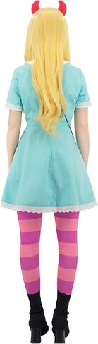 C-ZOFEK US Women's Star Cosplay Costume Dress With Headwear and Bag for Halloween in Saudi Arabia