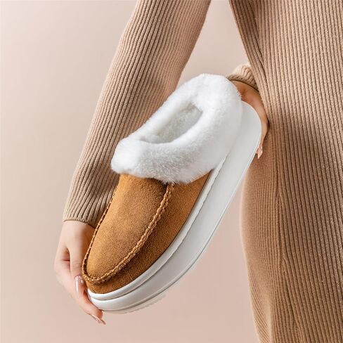 شبشب UBFEN للسيدات أحذية منزلية ذات نعل سميك ومبطن ومنفوش in Kuwait