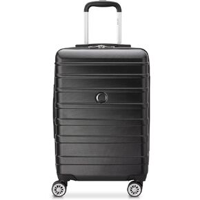 DELSEY Paris Margot Hardside Expandable Luggage with Spinner Wheels, Black, Carry-On 20 Inch