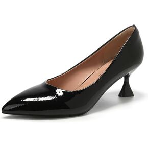 EBYNUE Women's Kitten Pumps Dress Shoes