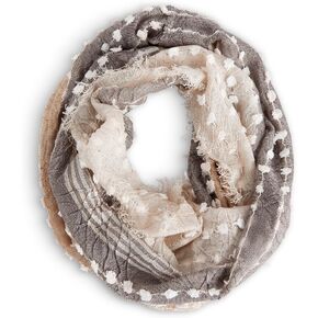 DEMDACO Your Journey 72 inch Textured Infinity Loop Scarf