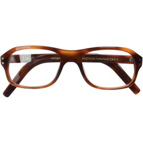 نظارات EAREADA للرجال مربعة كلاسيكية نظارات Kingsmen MPO847DTO بإطارات من الأسيتات وعدسات شفافة... in Saudi Arabia