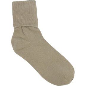 Jefferies Socks Women's Organic Cotton Turn Cuff Socks