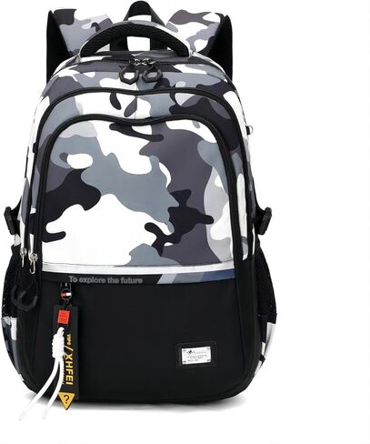 MITOWERMI Boys Backpack for Kids Backpack for School Elementary Primary Student Bookbags Middle School Backpacks Teen Casual Travel Back Packs Black in Saudi Arabia