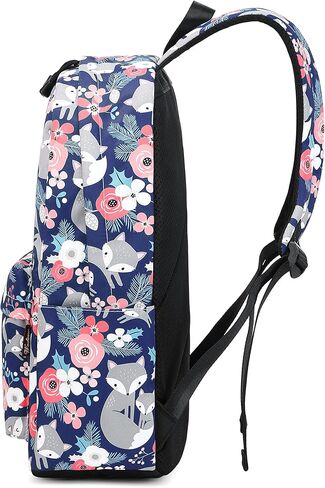 حقيبة ظهر مدرسية نسائية لطيفة مطبوعة من Wadirum، مجموعة حقيبة ظهر كاجوال على شكل ثعلب in Kuwait