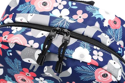 حقيبة ظهر مدرسية نسائية لطيفة مطبوعة من Wadirum، مجموعة حقيبة ظهر كاجوال على شكل ثعلب in Kuwait