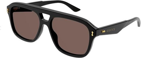 Gucci GG1263S Pilot Shape Men Sunglasses + Bundle with eSHADES Luxury Eyewear Kit in Saudi Arabia