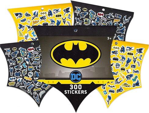 DC Comics Batman MINI Backpack Preschool Bundle ~ Batman School Supplies And 11 INCH School Bag With 300 Batman Stickers (Superhero School Supplies). in Saudi Arabia