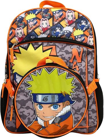 Bioworld Naruto Characters Youth Lunch Tote & Backpack in Saudi Arabia
