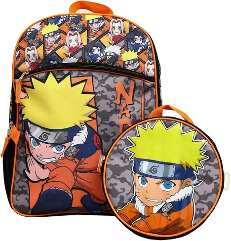 Bioworld Naruto Characters Youth Lunch Tote & Backpack in Saudi Arabia