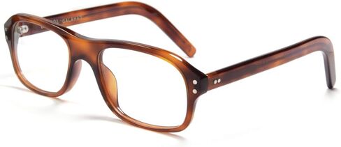 EAREADA Men Vintage Square Eyeglasses Kingsmen Glasses MPO847DTO Acetate Frames Clear Lens Glasses… in Saudi Arabia