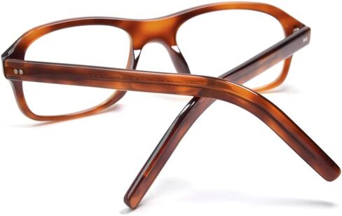 EAREADA Men Vintage Square Eyeglasses Kingsmen Glasses MPO847DTO Acetate Frames Clear Lens Glasses… in Saudi Arabia