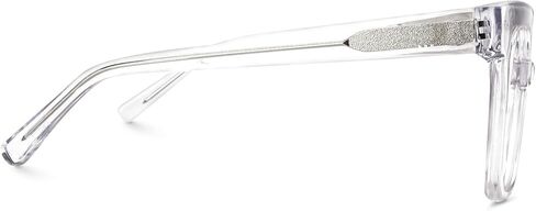 Zeelool Stylish Acetate Oversized Thick Square Eyeglasses for Men Women Clear Lens Dexter ZOA02007 in Kuwait