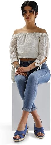 mysoft Women's Espadrille Wedge Sandals Platform Slingback Criss Cross Low Wedges Slip On Open Toe Dress Summer Shoes in Kuwait