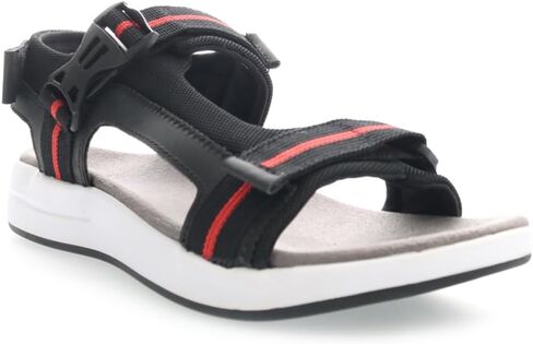 صنادل رياضية Eli Strap Slingback للرجال من Propet كاجوال - أسود in Saudi Arabia