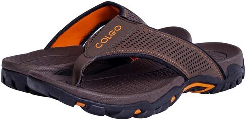 Mens Flip Flops Comfort Sport Thong Sandals for Indoor Outdoor Casual Beach Flip Flops for Men with Arch Support in Kuwait